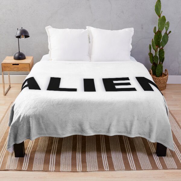 Item preview, ALIEN — Black Minimal Bold Type Statement designed and sold by WORDPAUSE.