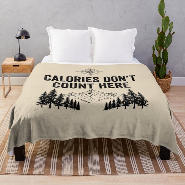 Item preview, Calories Don’t Count Here Hiking designed and sold by Ink Magic.