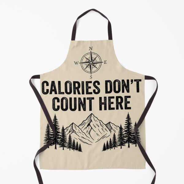 Item preview, Calories Don’t Count Here Hiking designed and sold by Ink Magic.