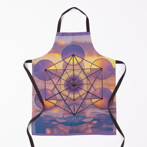 Item preview, Divine Radiance Metatron’s Cube – Cinematic Sacred Geometry Sunset Installation Design designed and sold by ArtivaNest.