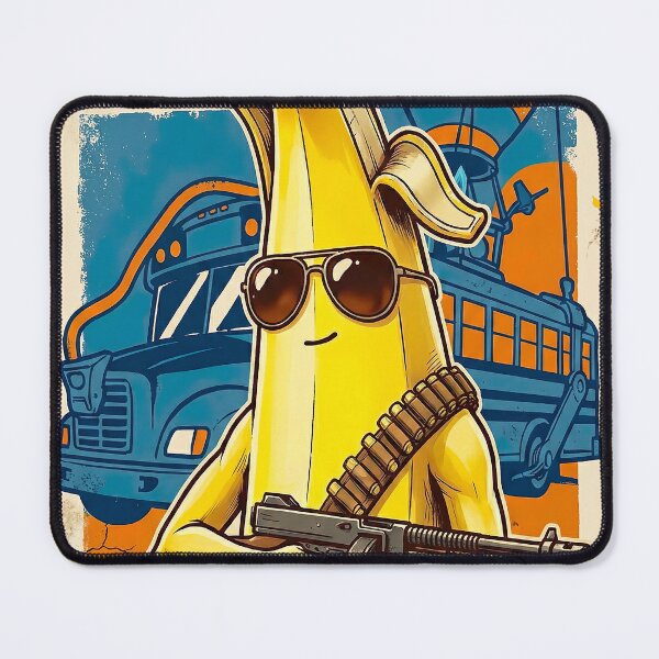 Item preview, Agent Peely Vintage Poster Art - Fortnite Inspired designed and sold by LiteTH.
