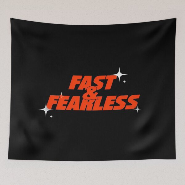Item preview, Dynamic “Fast & Fearless” Red Typography Design for Athletes, Achievers & High‑Energy Lifestyles designed and sold by Bright Nest Studio.