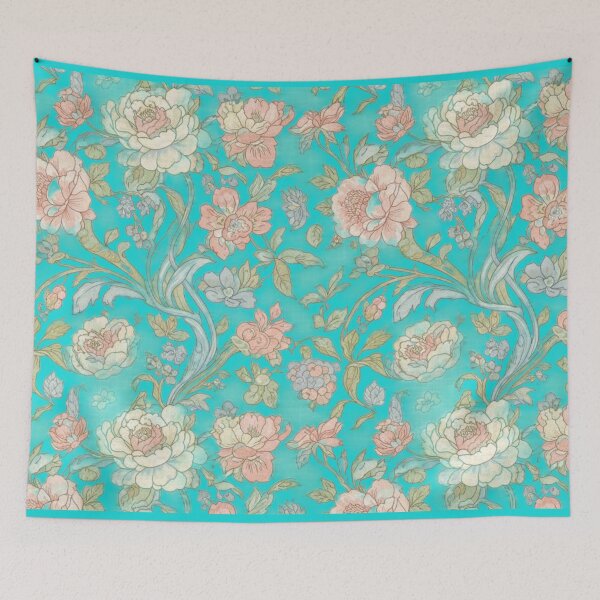 Item preview, Blush Garden Bloom – Elegant Seamless Floral Pattern designed and sold by Patternova001.