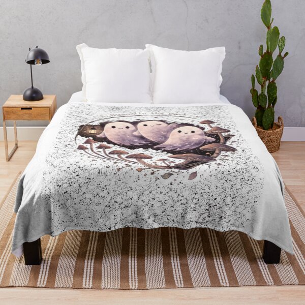 Item preview, Bloom in the Dark Cute Ghost T-Shirt – Kawaii Night Vibes designed and sold by KDesignCrafts.