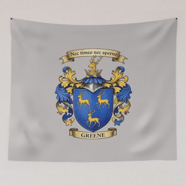 Item preview, The Greene Family Coat of Arms designed and sold by BagTown Clans.