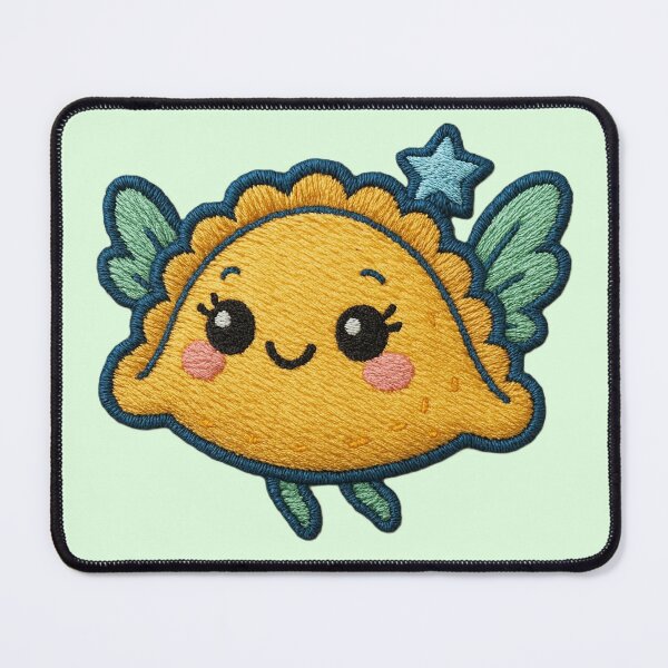 Item preview, Cute Flying Pierogi – Kawaii Polish Dumpling Character designed and sold by myforestfog.