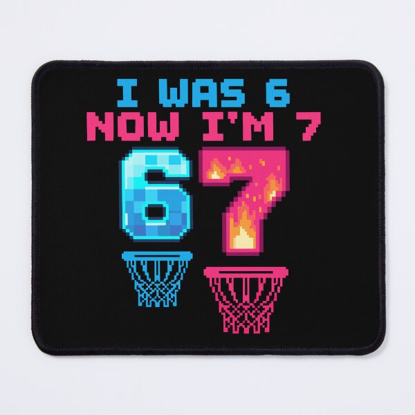 Item preview, I Was 6 Now I'm 7 Birthday designed and sold by CrispyMeowsart.