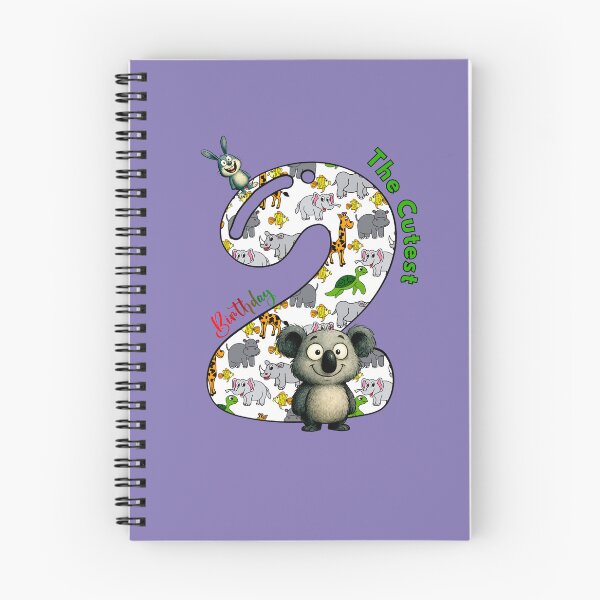 Item preview, 2nd Birthday - animals pattern designed and sold by Doodle-Bloom.