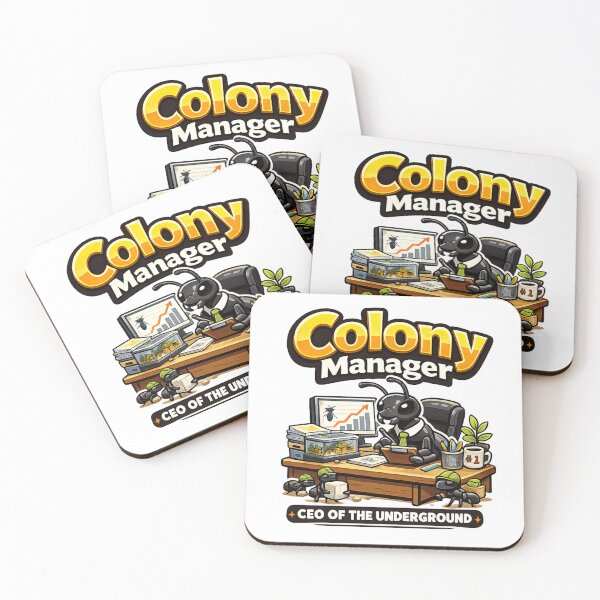 Item preview, Colony Manager Funny Ant Keeper Design Underground designed and sold by Michalsky99.