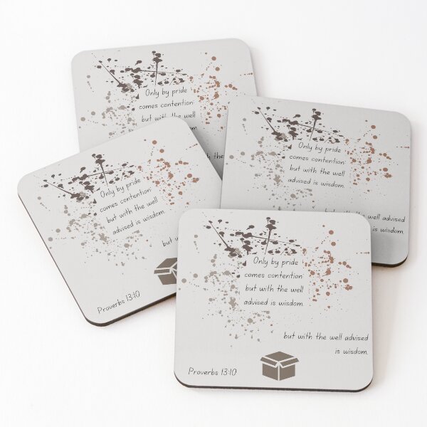 Item preview, Proverbs 13:10 designed and sold by Undonemadenew.