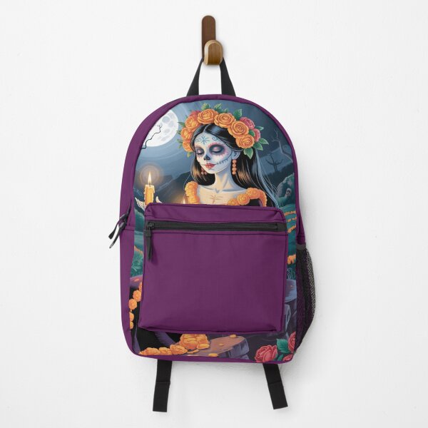 Item preview, Day of the Dead Goddess – La Catrina Moonlit Illustration designed and sold by myforestfog.