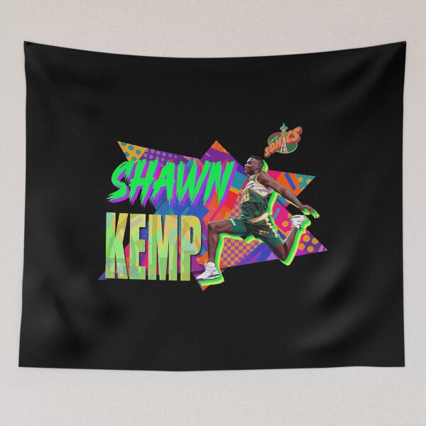 Item preview, Shawn "the Reign Man" Kemp designed and sold by MrMainStudio.