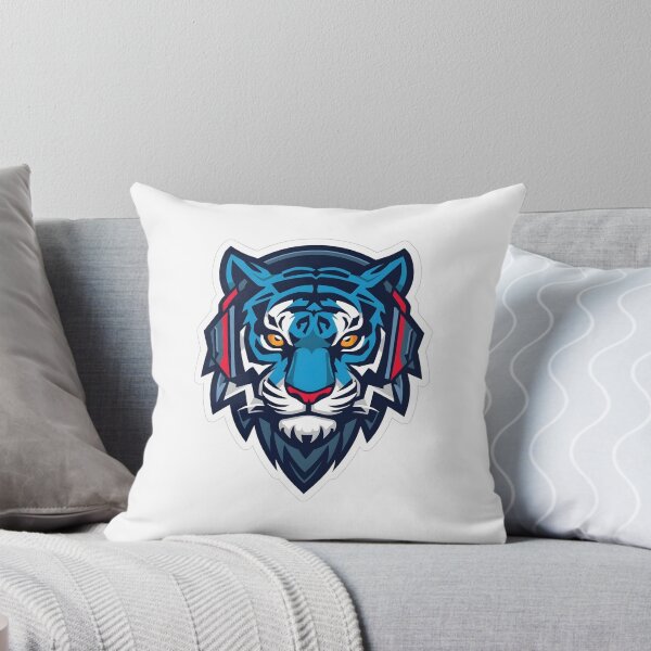 Item preview, Neon Blue Tiger Esports Mascot Logo designed and sold by Kavya Art.