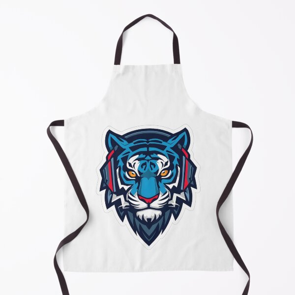 Item preview, Neon Blue Tiger Esports Mascot Logo designed and sold by Kavya Art.