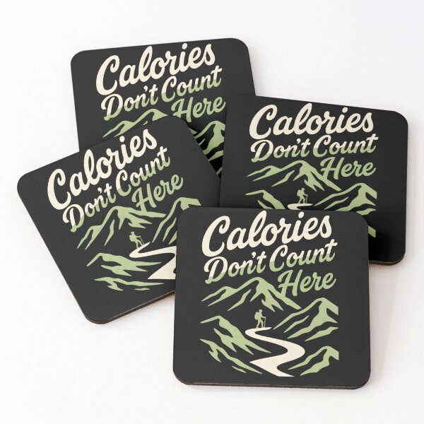 Item preview, Calories Don’t Count Here Hiking designed and sold by Ink Magic.