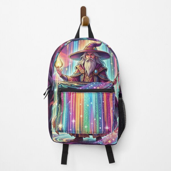 Item preview, Arcane Wizard of Light – Colorful Fantasy Magic Illustration designed and sold by myforestfog.