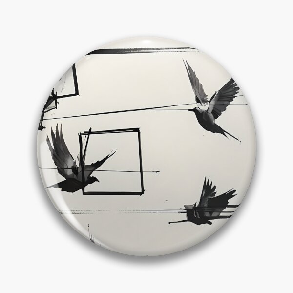 Item preview, Birds on Wire Film Frame Minimalist Art designed and sold by Cine8.