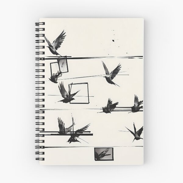 Item preview, Birds on Wire Film Frame Minimalist Art designed and sold by Cine8.