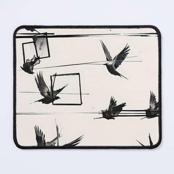 Item preview, Birds on Wire Film Frame Minimalist Art designed and sold by Cine8.