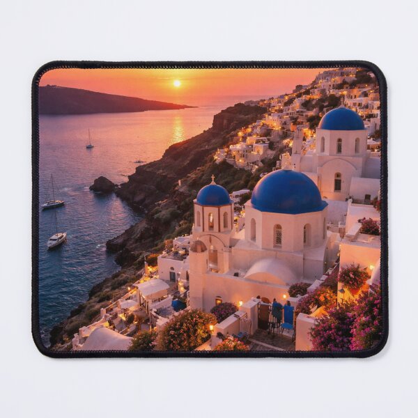 Item preview, Golden Sunset in Santorini, Greece designed and sold by JuViRo.