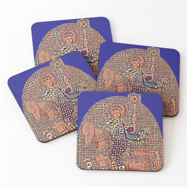 Item preview, Glorious Byzantine Emperor Mosaic | Medieval Orthodox Icon Design designed and sold by Based History.