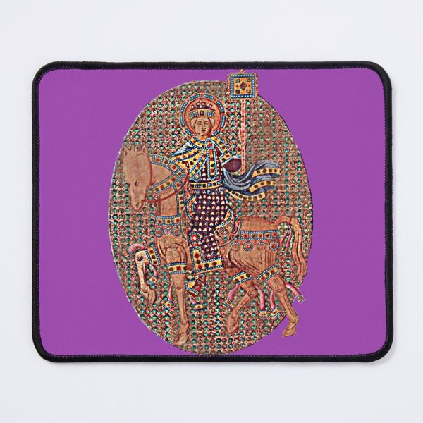 Item preview, Glorious Byzantine Emperor Mosaic | Medieval Orthodox Icon Design designed and sold by Based History.