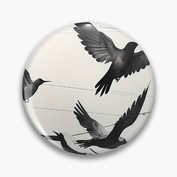 Item preview, Birds on Wire Film Frame Minimalist Art designed and sold by Cine8.