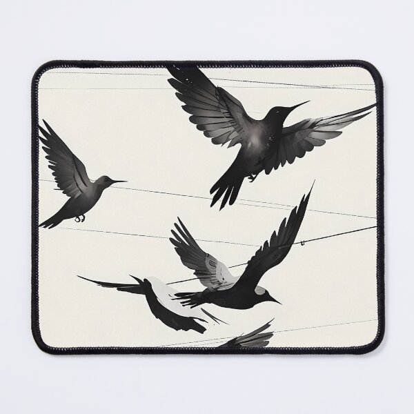 Item preview, Birds on Wire Film Frame Minimalist Art designed and sold by Cine8.