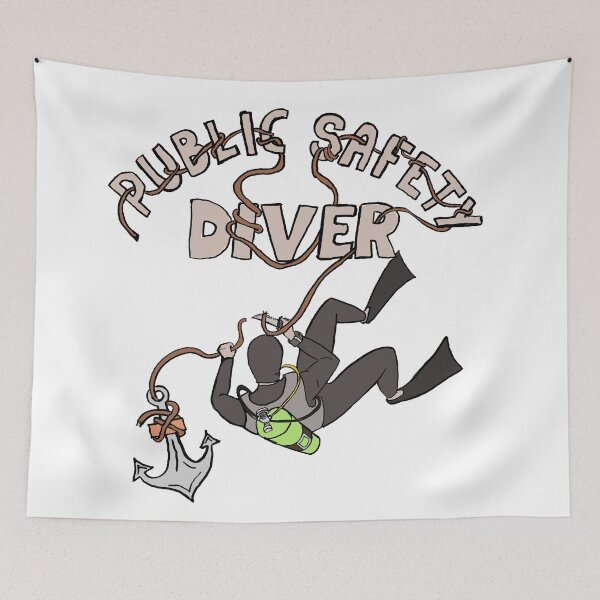 Item preview, Public Safety Diver  designed and sold by GeorgioSilva.