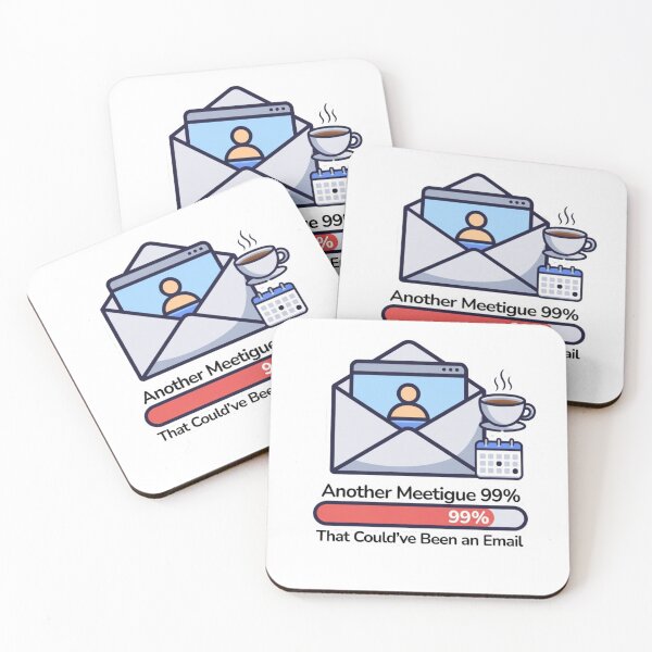 Item preview, "Another Meeting That Could've Been an Email Funny WFH" designed and sold by ZYNORAworld.
