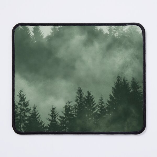Item preview, Emerald Mist Forest designed and sold by The Gilded Canvas.