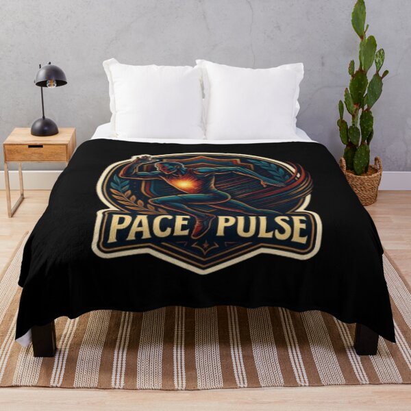Item preview, Pace Pulse 1 – Running Gift | Runner Life, Speed Training, Track & Field Fitness T-Shirt designed and sold by Typologystudios.