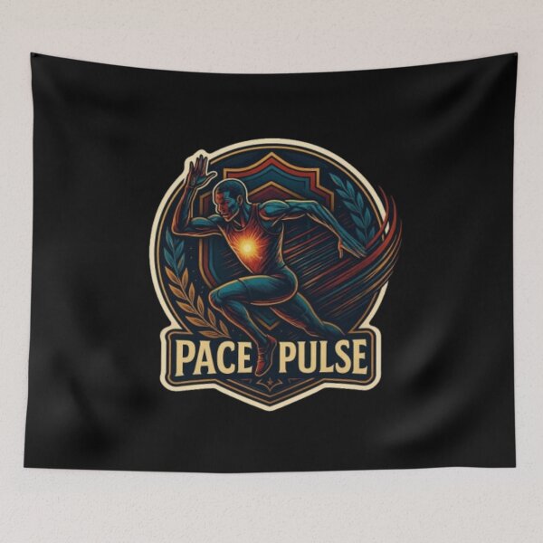 Item preview, Pace Pulse 1 – Running Gift | Runner Life, Speed Training, Track & Field Fitness T-Shirt designed and sold by Typologystudios.