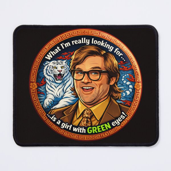 Item preview, White Tiger Jealousy designed and sold by Popcorn Odyssey.