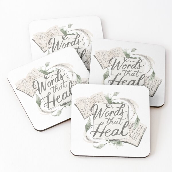 Item preview, Words That Heal – Poetcore Writer Tee designed and sold by JSArtDesign.