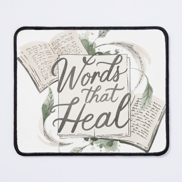 Item preview, Words That Heal – Poetcore Writer Tee designed and sold by JSArtDesign.
