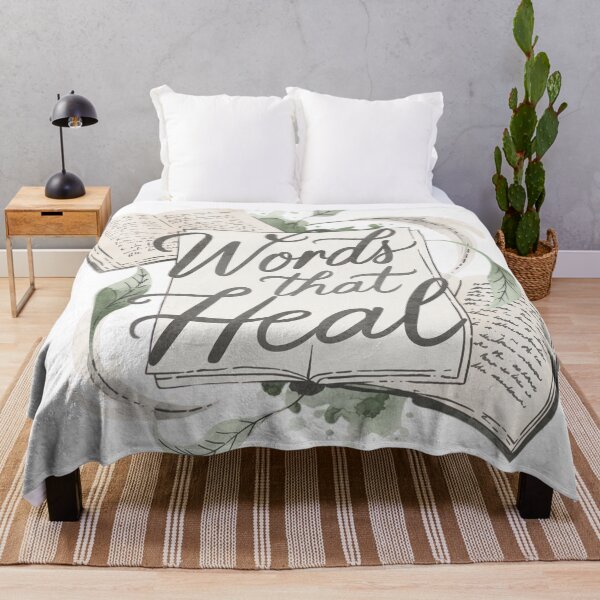 Item preview, Words That Heal – Poetcore Writer Tee designed and sold by JSArtDesign.