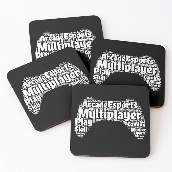 Item preview, Multiplayer Gaming Word Art Controller – Esports Typography designed and sold by dkza.