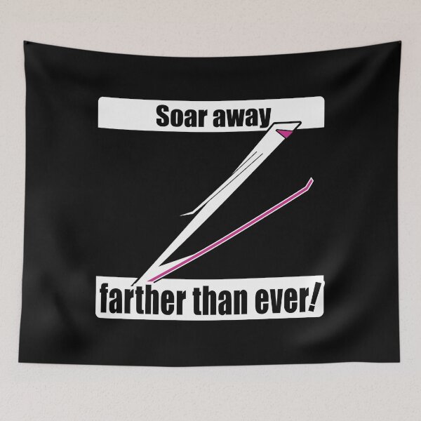 Item preview, Ski Jumping — Soaring Into the Distance(WHITE) designed and sold by R-T-Gracie.