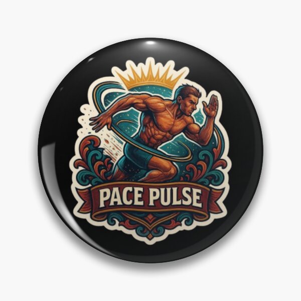 Item preview, Pace Pulse – Speed & Sprint Running Design | Track Workout, Runner Motivation Shirt designed and sold by Typologystudios.