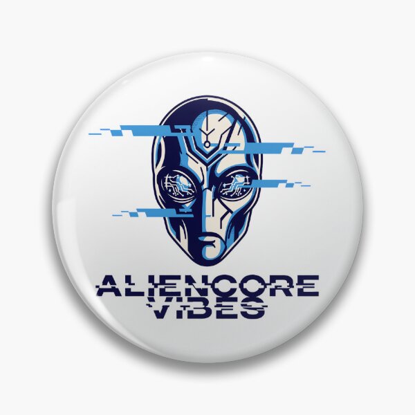 Item preview, Aliencore Vibes – Cosmic Robot Glitch Tee designed and sold by JSArtDesign.