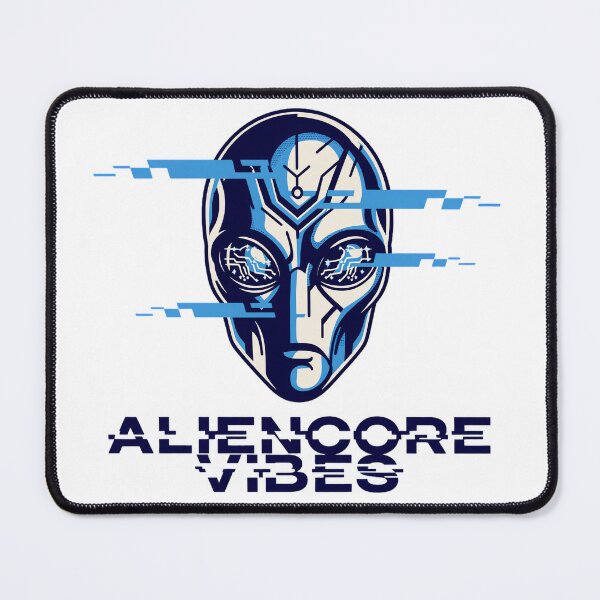 Item preview, Aliencore Vibes – Cosmic Robot Glitch Tee designed and sold by JSArtDesign.
