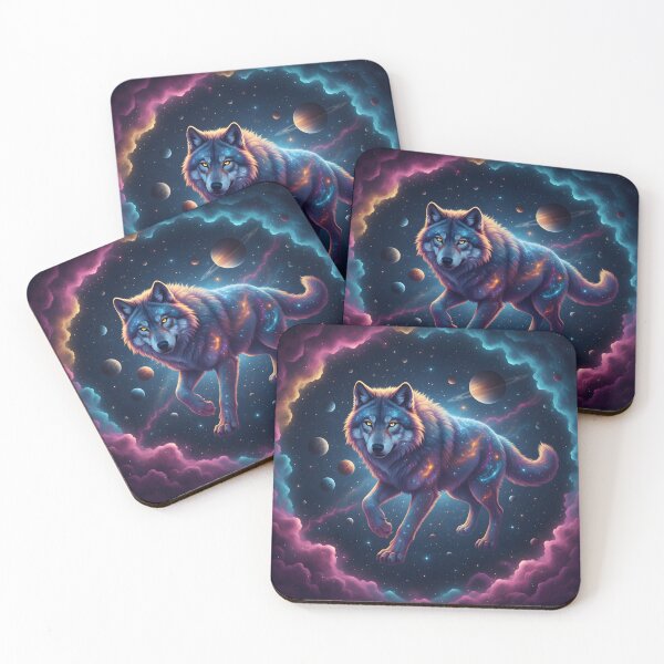 Item preview, Cosmic Wolf Spirit designed and sold by dreephic22.