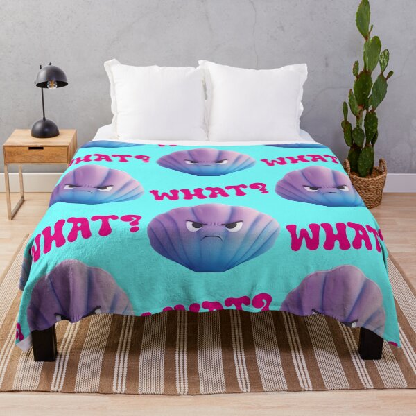 Item preview, Angry seashell with "What" lettering, humorous designed and sold by Mauswohn.