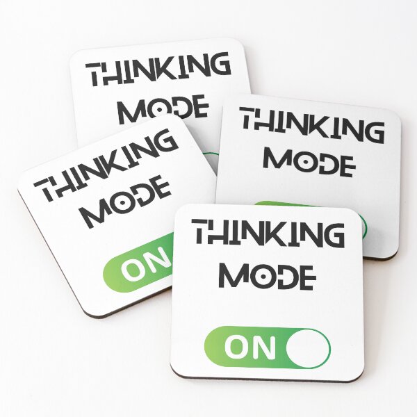 Item preview, Thinking Mode Activated designed and sold by MindRebel.