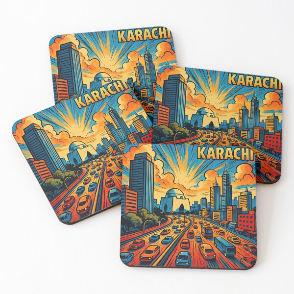 Item preview, Karachi, city | Comics - Cartoon style designed and sold by ComicsFactory.