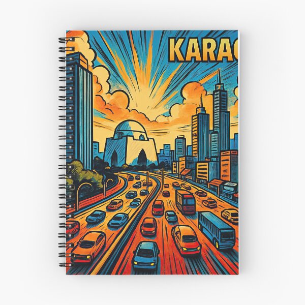 Item preview, Karachi, city | Comics - Cartoon style designed and sold by ComicsFactory.