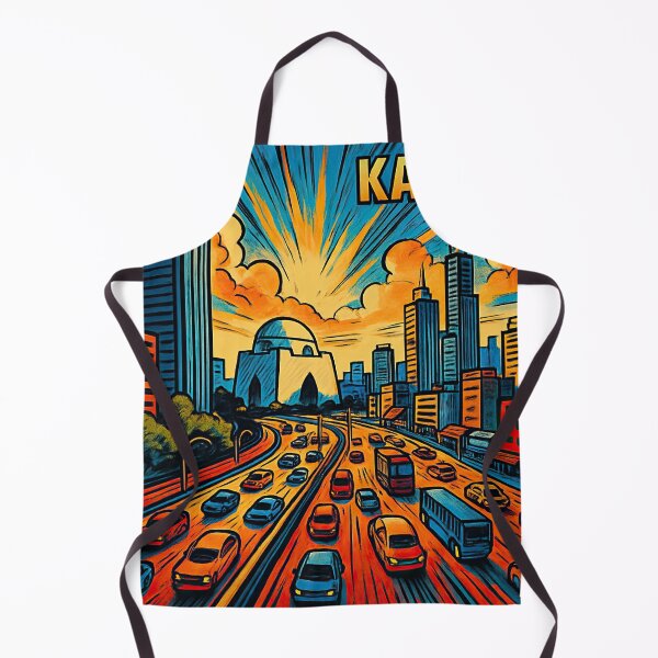 Item preview, Karachi, city | Comics - Cartoon style designed and sold by ComicsFactory.