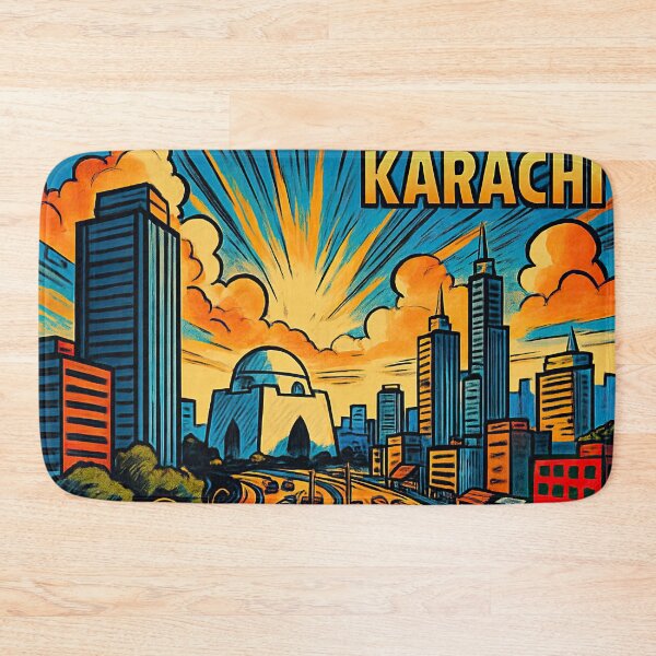 Item preview, Karachi, city | Comics - Cartoon style designed and sold by ComicsFactory.