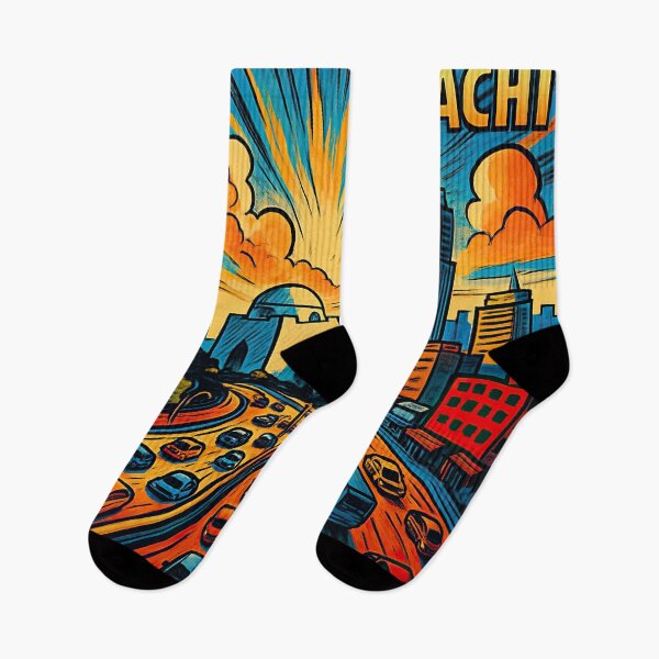 Item preview, Karachi, city | Comics - Cartoon style designed and sold by ComicsFactory.